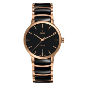 Rado Centrix Automatic Men’s Watch  Black & Rose Gold