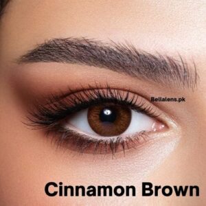 Bella Cinnamon Brown Contact Lenses – Elite Collection