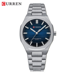 CURREN 8456 Men's Quartz Watch Fashion Steel Strap Watch