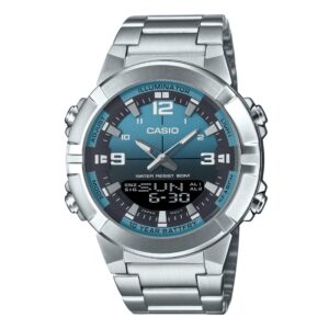 Casio Illuminator Analog-Digital Stainless Steel Watch