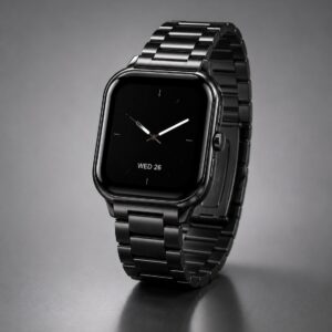 Black Stainless Steel Watch