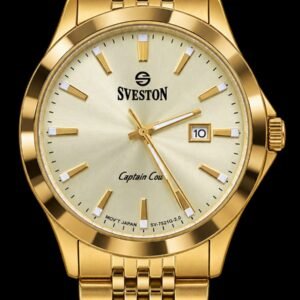 Sveston Captain Cou Gold Men’s Watch – SV-7521G-2.0